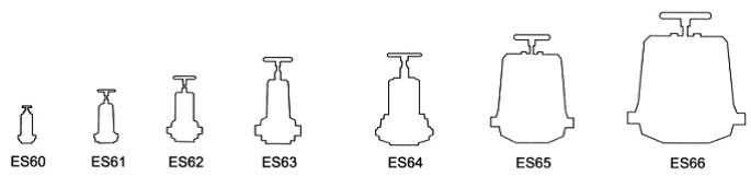 EG6B41F(無(wú)襯里)、EG6B41Fs(襯氟塑料)氣動(dòng)隔膜閥(常閉型) 